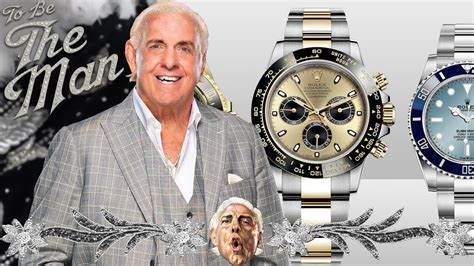 rolex watch day date ric flair|Ric Flair Rolex watch.